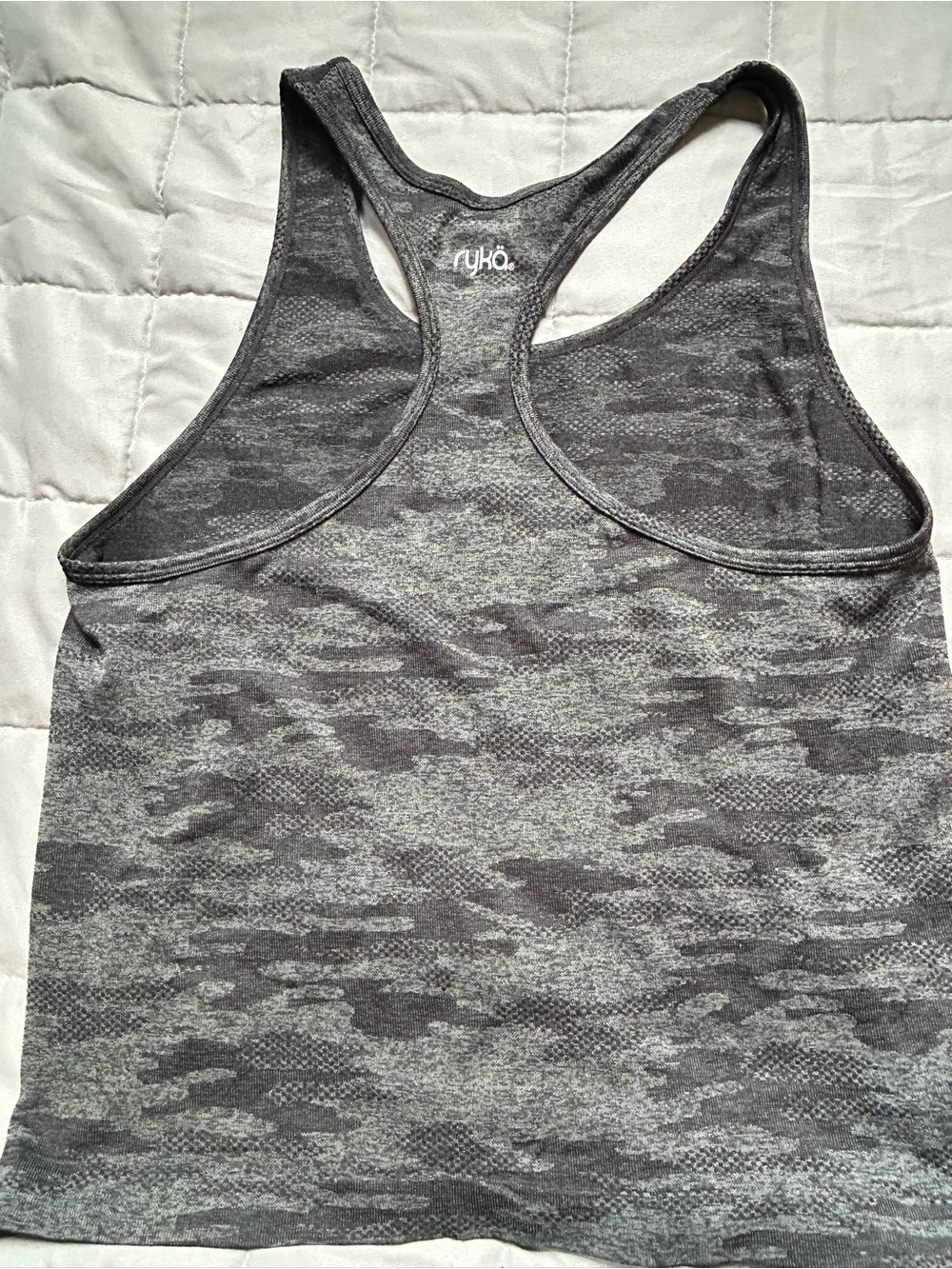Ryka Dark Gray Heather Racerback Tank